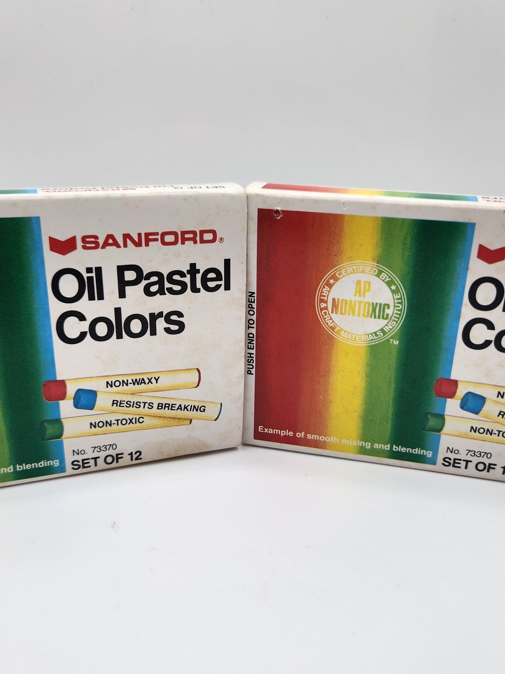 Sanford Oil Pastel Colors - Multicolor Set of 12 -2 boxes